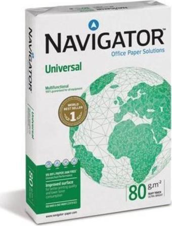 Navigator Fotokopi Kağıdı 500 LÜ A4 80 GR Beyaz (1 Top 500 Adet Kağıt)