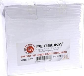 Persona Ehliyet Ve Kredi Kartı Kabı 50 Li (1 Paket 50 Adet)