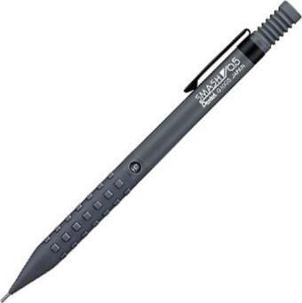 Pentel Mat Gri Gövde Teknik Çizim ve Yazı İçin Versatil 0.5 Mm Uçlu Kalem