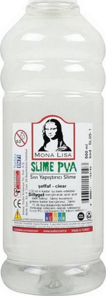 Monalisa Sıvı Yapıştırıcı Slime 500 ML Şeffaf Slaym Jeli