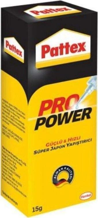 Pattex Süper Yapıştırıcı Pro Power 15 Gram Süper Yapıştırıcı Japon