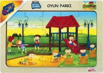 Playwood Ahşap Eğitici Puzzle Oyun Parkı Ony-178