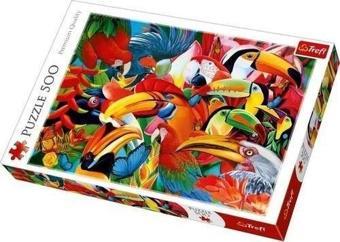 Trefl Puzzle Colourful Birds 500 Parça Puzzle