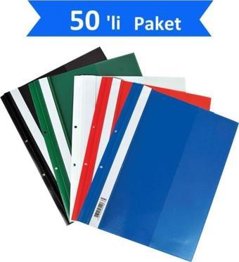 Noki Telli Dosya Plastik Ekonomik A4 Siyah 4828-190