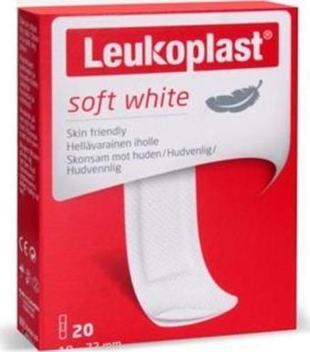 Leukoplast Soft White 19x72 mm 20 Adet Yara Bandı