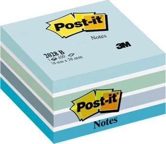 Post-it Küp Not Mavi Tonları 450 Yaprak 76x76 mm