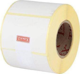 Tanex Barkod Etiketi Termal Eco 50x30 MM 40 MM Çap 1000 Lİ 1 Lİ