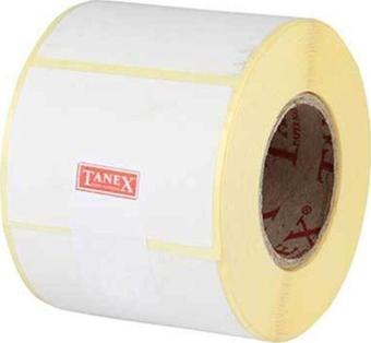 Tanex Barkod Etiketi Termal Eco 60x25 MM 40 MM Çap 1000 Lİ 1 Adet