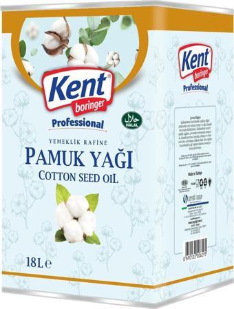 Kent Boringer  Pamuk Yağı 18 lt