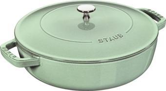 Staub La Cocotte Sote Tenceresi Chistera | Döküm Demir | 28 Cm | Adaçayı