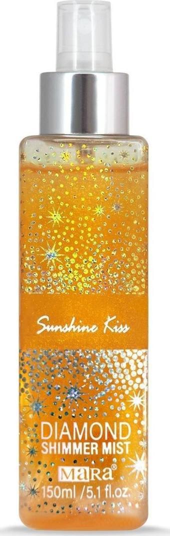 Mara Sunshine Kiss Diamond Shimmer Mist Vücut Spreyi Gold 150 Ml