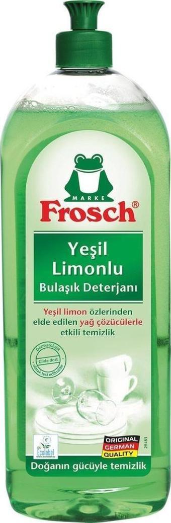 Frosch Bulaşık Deterjanı Yeşil Limonlu 750 ml