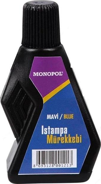Monopol Istampa Mürekkebi 500 CC Mavi Istampa Mürekkebi