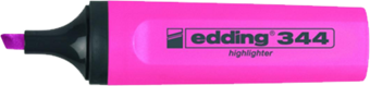 Edding (E-344) Fosforlu Kalem Pembe 10 Lu