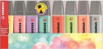 Stabilo Boss Pastel Renkler Fosforlu Kalem 8'li