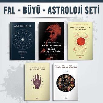 Fal Büyü Astroloji Seti - 5 Kitap Takım - Aleister Crowley - Gece Kitaplığı