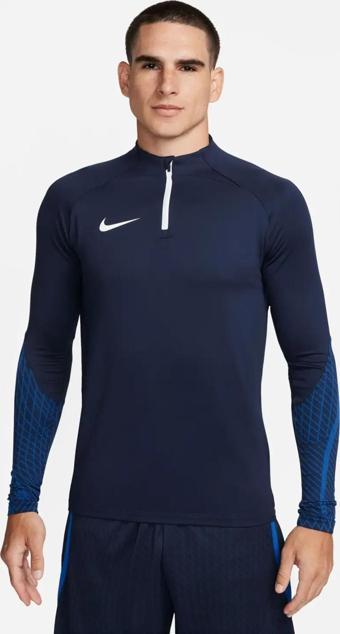 Nike Dri-FIT Strike23 Drill Top DR2294-451 Lacivert Erkek Antrenman Üstü