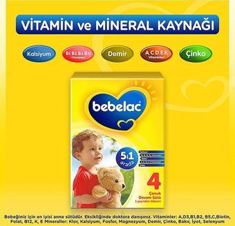 Bebelac 4 Çocuk Devam Sütü 1 yaş+ 2400Gr