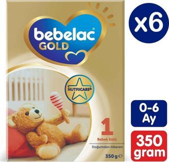 Gold 1 Bebek Sütü 6x350 G 0-6 Ay Avantaj Paket