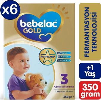 Gold 3 Çocuk Devam Sütü 6x350 G 1 Yaş Avantaj Paket