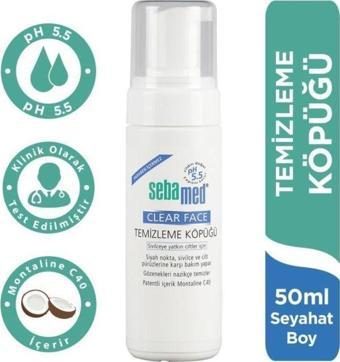 Sebamed Clear Face Temizleme Köpüğü 50 ML