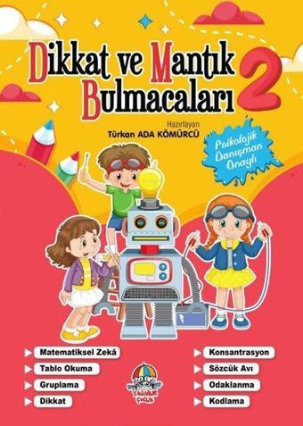 Dikkat ve Mantık Bulmacaları 2 - Türkan Ada Kömürcü - Yağmur Çocuk