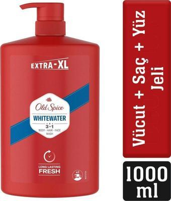 Old Spice Whitewater Erkekler İçin Duş Jeli Ve Şampuan 1000 Ml Ekstra-xl