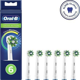 Oral-B Cross Action 6 Cleanmaximizer Yedek Başlık