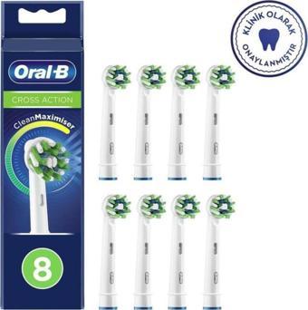 Oral-B Cross Action 8 Cleanmaximizer Yedek Başlık