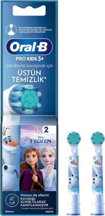 Oral-B Şarjlı Diş Fırçası Yedek Başlığı Frozen 2 Adet Ürün