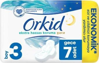 Orkid Extra Hassas Koruma Tekli Gece  (Boy 3)