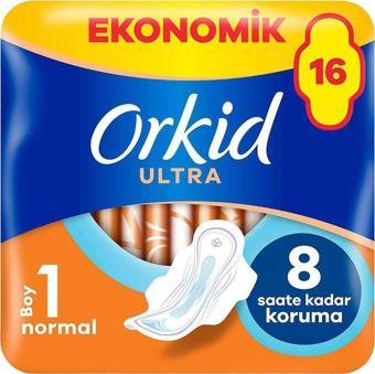 Orkid Ultra Ekstra Hijyenik Ped 16 Adet Ekonomik Paket