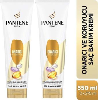 Pantene Onarıcı Ve Koruyucu Saç Bakım Kremi 275 Ml x2