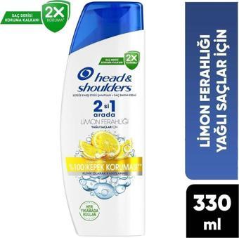 Head And Shoulders Limon Ferahlığı 2İn1 Şampuan 330 Ml