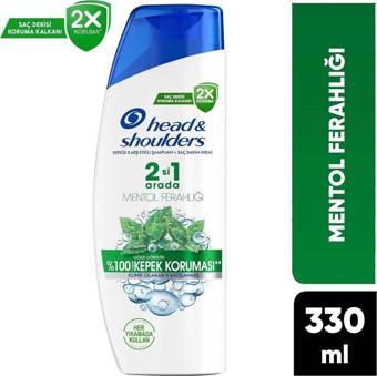 Head And Shoulders Mentol Ferahlığı 2İn1 Şampuan 330 Ml