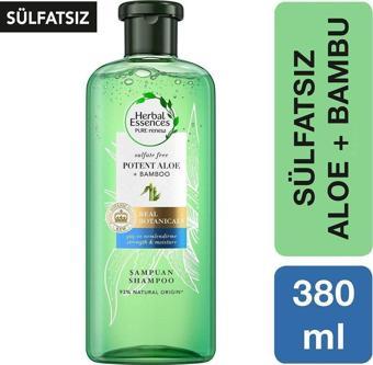 Herbal Essences Aloe Gücü Ve Bambu Sülfatsız Şampuan 380 Ml 