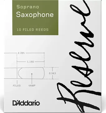 D'addario Woodwinds Reserve Dır1025 Soprano Saksafon Kamışı No: 2.5