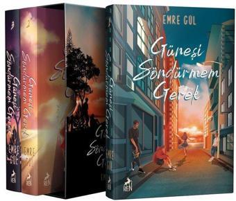 Güneşi Söndürmem Gerek Kutulu Seti - 3 Kitap Takım - Emre Gül - Ren Kitap Yayınevi