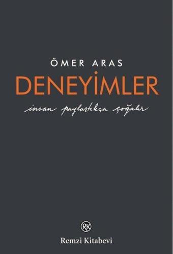 Deneyimler - Ömer Aras - Remzi Kitabevi