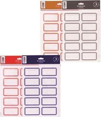 Keskin Color Okul Eiketi Altın 3 Yaprak Okul Etiketi