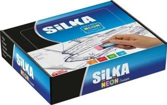 Silka Neon Silgi 20'li Dört Renk Karışık Paket (20 Li Paket)