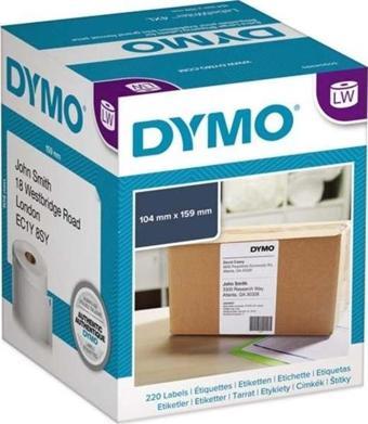 Dymo Lw 4xl Ekstra Geniş Sevkiyat Etiketi 220 Etiket 104 x 159 mm