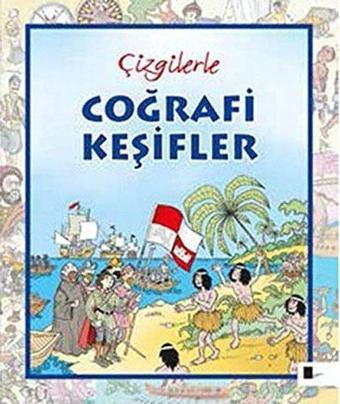 Çizgilerle Coğrafi Keşifler - Kolektif  - Çizge Yayınevi