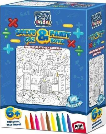 Art Kids Çöz Boya Çarpma 5848