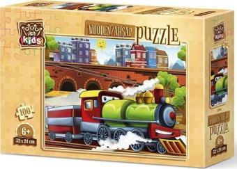 Art Kids Nereye Çufçufluyoruz? 100 Parça Ahşap Puzzle 5898