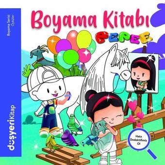 Öyküler Boyama Kitabı - Ayşe Şule Bilgiç - Düşyeri Yayınları