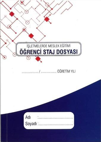 Gülpaş Öğrenci Staj Dosyası Meslek Liseleri İçin Staj Dosyası (12 Li Paket)