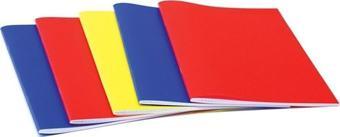 Komeks Kaye Defter Dikişli Plastik Kapak 100 Yaprak A4 Çizgili Defter (6 Lı Paket)