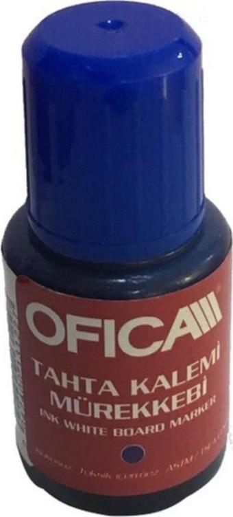 Ofica Mavi Tahta Kalem Mürekkebi 20 ml Mavi Fmm-05m (12 Li Kutu