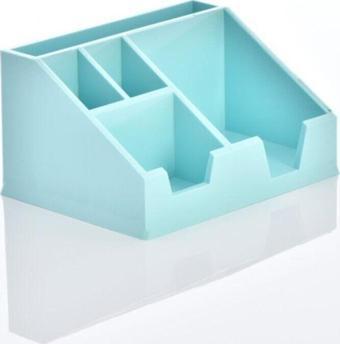 Ops Masa Seti Kalemlik Organizer Pastel Mavi Masa Üstü Organizer